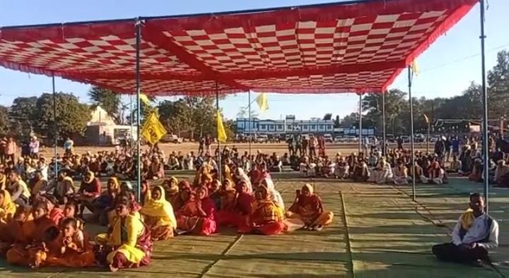 बसनिया बांध में होने वाले विस्थापितों की पहले हो व्यवस्था फिर हो निर्माण: जीजीपी राष्ट्रीय अध्यक्ष