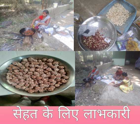 मंडला में बने महुआ के लड्डू सर्दियों में लाभकारी