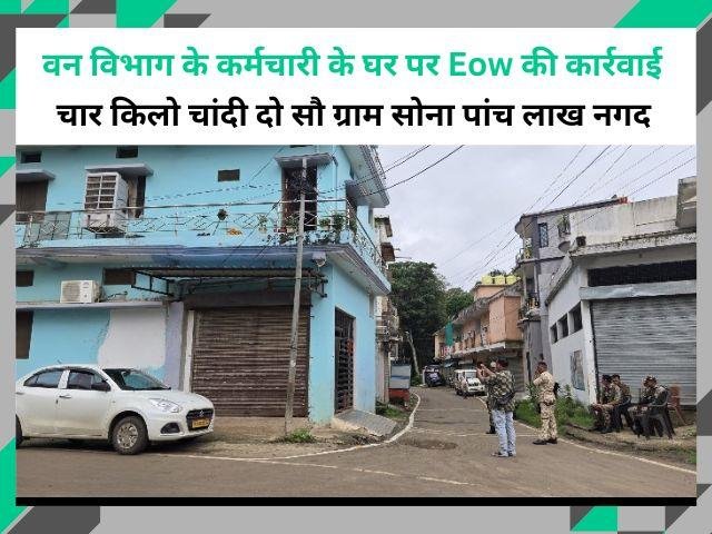EOW के छापे में करोड़ों की सम्पत्ति उजागर