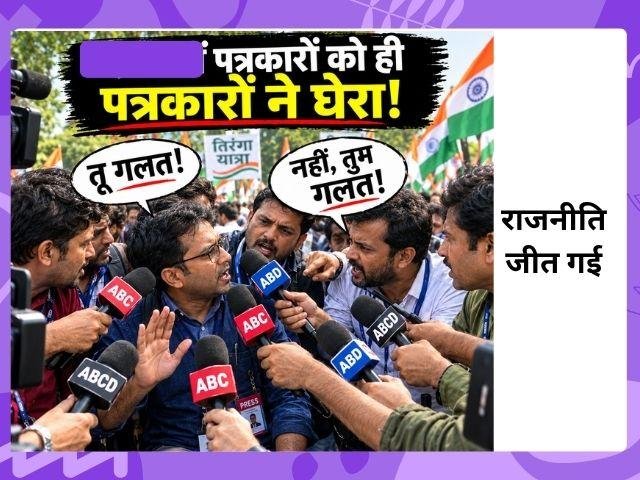जब सवाल पूछने वाले ही विषय बन जाएं